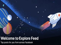 facebook explore feed scade traficul organic news feed